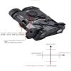AWETHE Nylon OG Box Laser Sights (with IR Laser+ White Flashlight +Red/Green/Blue Laser), & M300A Strong LED Flashlight, & Modular Wire Remote Pressure Switch(SF+Crane Plug) Combo,BK (Green Laser) view 4