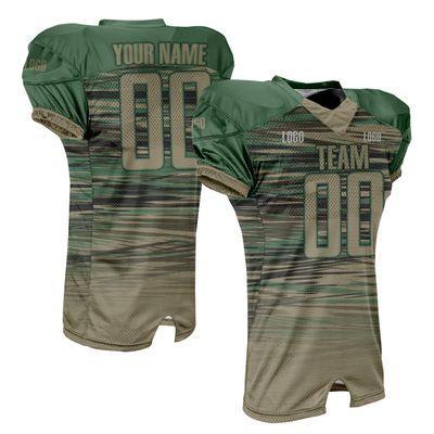 Custom Adult Youth Breathable Football Jersey V-Neck Mesh Athletic Football Shirts