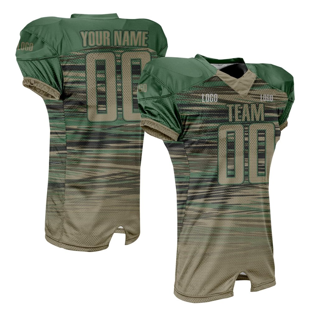 Custom Adult Youth Breathable Football Jersey V-Neck Mesh Athletic Football Shirts