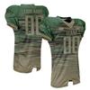 Custom Adult Youth Breathable Football Jersey V-Neck Mesh Athletic Football Shirts view 1