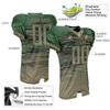 Custom Adult Youth Breathable Football Jersey V-Neck Mesh Athletic Football Shirts view 2