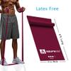 A AZURELIFE Professional 8 Yards Bulk Resistance Bands Rolls or 5,6,7 ft. Long Non-Latex Elastic Exercise Bands, Stretch Bands for PT, Yoga, Pilates, Rehab, at-Home or The Gym Workouts view 2
