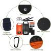 Foxtell Bear Food Bag Hanging System, 2 Sets Camping Bear Bag Kit Waterproof Bear Protection Bag with Pulley System Include 10L & 15L Waterproof Bear Proof Storage Bag, Rock Bags, Carabiners, Ropes view 3