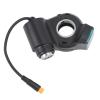 POCREATION Electric Scooter Handlebar Switch Lock Sturdy, ABS Digital Battery Power Display Switch Lock with Keys for Replacement, Crafted from Premium Material view 2