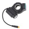 POCREATION Electric Scooter Handlebar Switch Lock Sturdy, ABS Digital Battery Power Display Switch Lock with Keys for Replacement, Crafted from Premium Material view 3