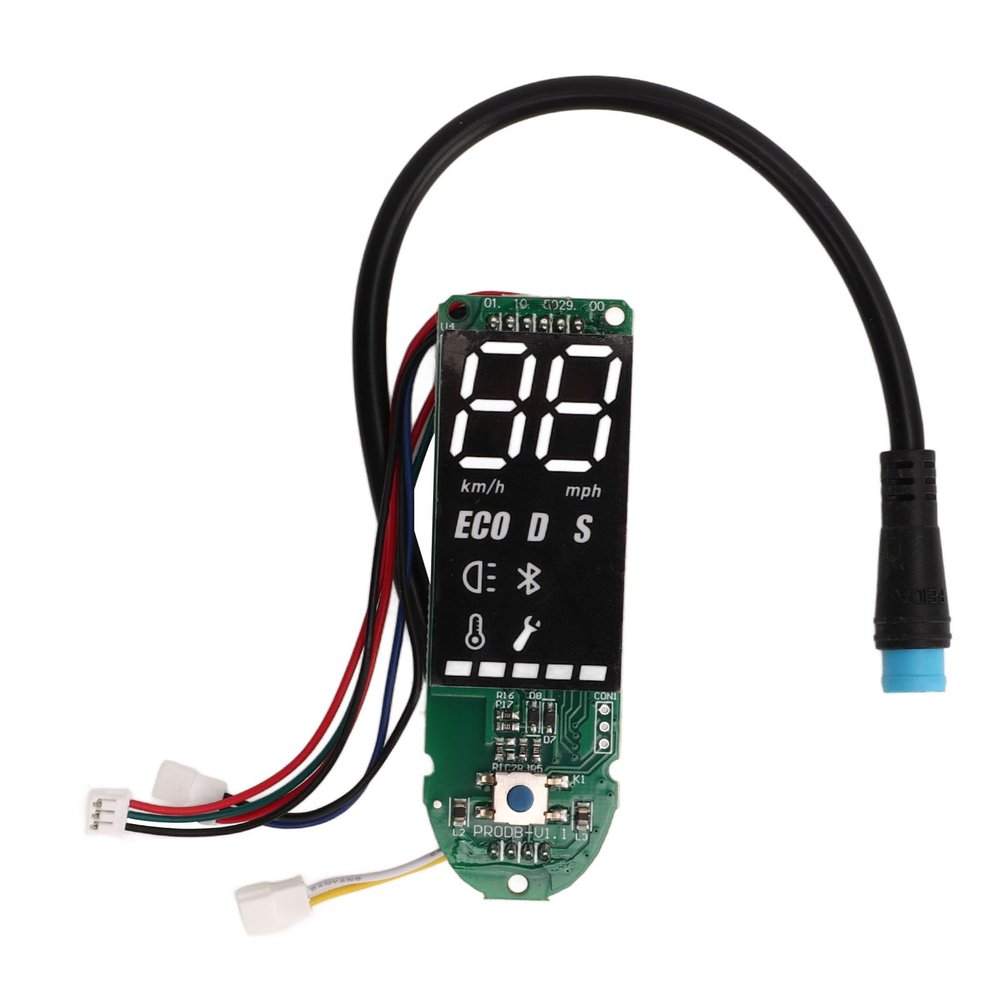 Zerone Pro Electric Scooter Dashboard Circuit Board with, and PCB Material, 23g Weight, Easy Install, Great for Replacing Old Dashboards