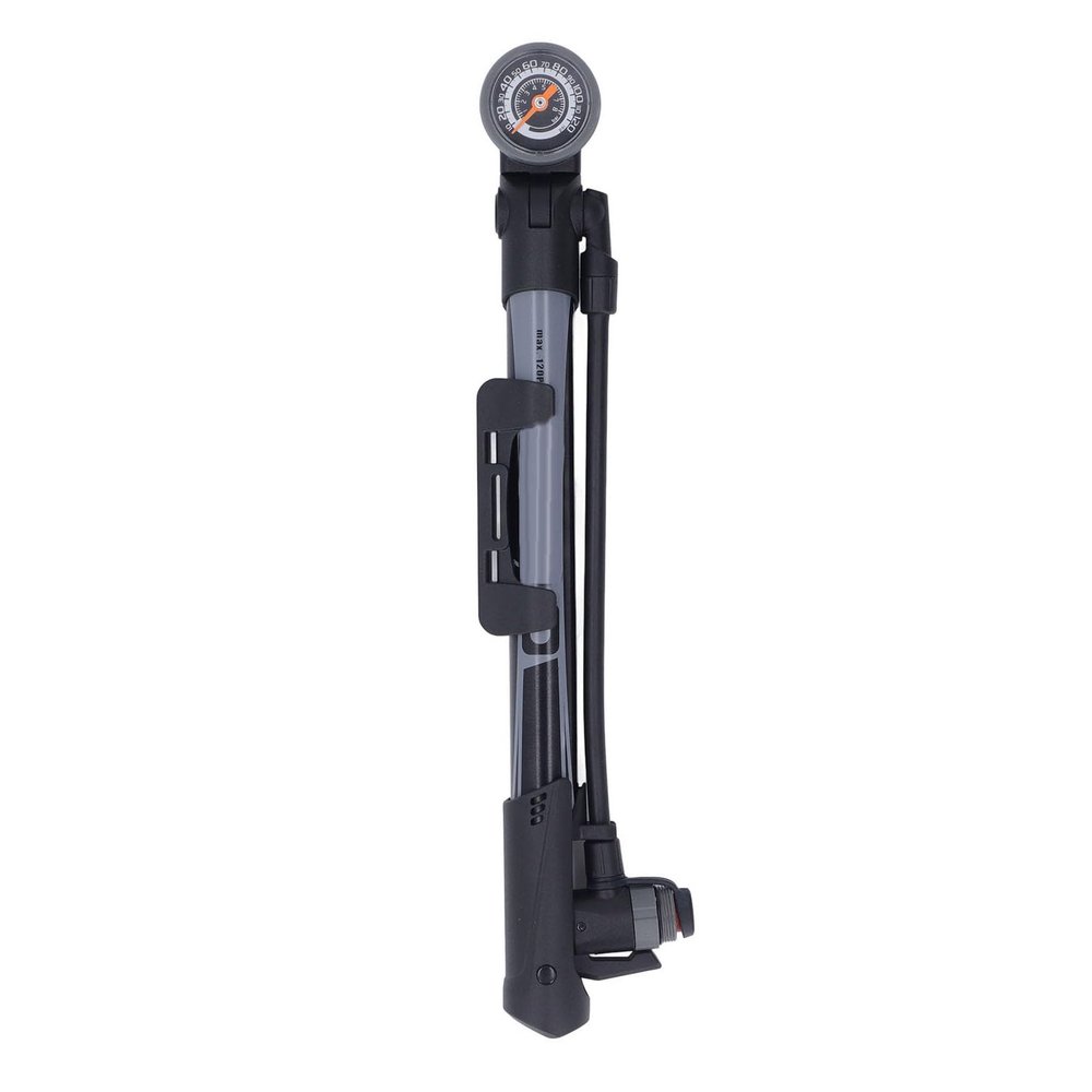 Leapiture Inflating Pump Tire Pump Inflator Aluminum Alloy High Pressure Portable Real Time Display Mini Bikes Pump for Inflating Bikes Cyclists Commuters
