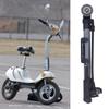 Leapiture Inflating Pump Tire Pump Inflator Aluminum Alloy High Pressure Portable Real Time Display Mini Bikes Pump for Inflating Bikes Cyclists Commuters view 2