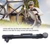 Leapiture Inflating Pump Tire Pump Inflator Aluminum Alloy High Pressure Portable Real Time Display Mini Bikes Pump for Inflating Bikes Cyclists Commuters view 3