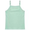 Agoky Girls Basic Cami Tank Tops Kids Sleeveless Athletic Lightweight Cute Summer Top Underwear 2-12 Years Green 11-12 Years view 4