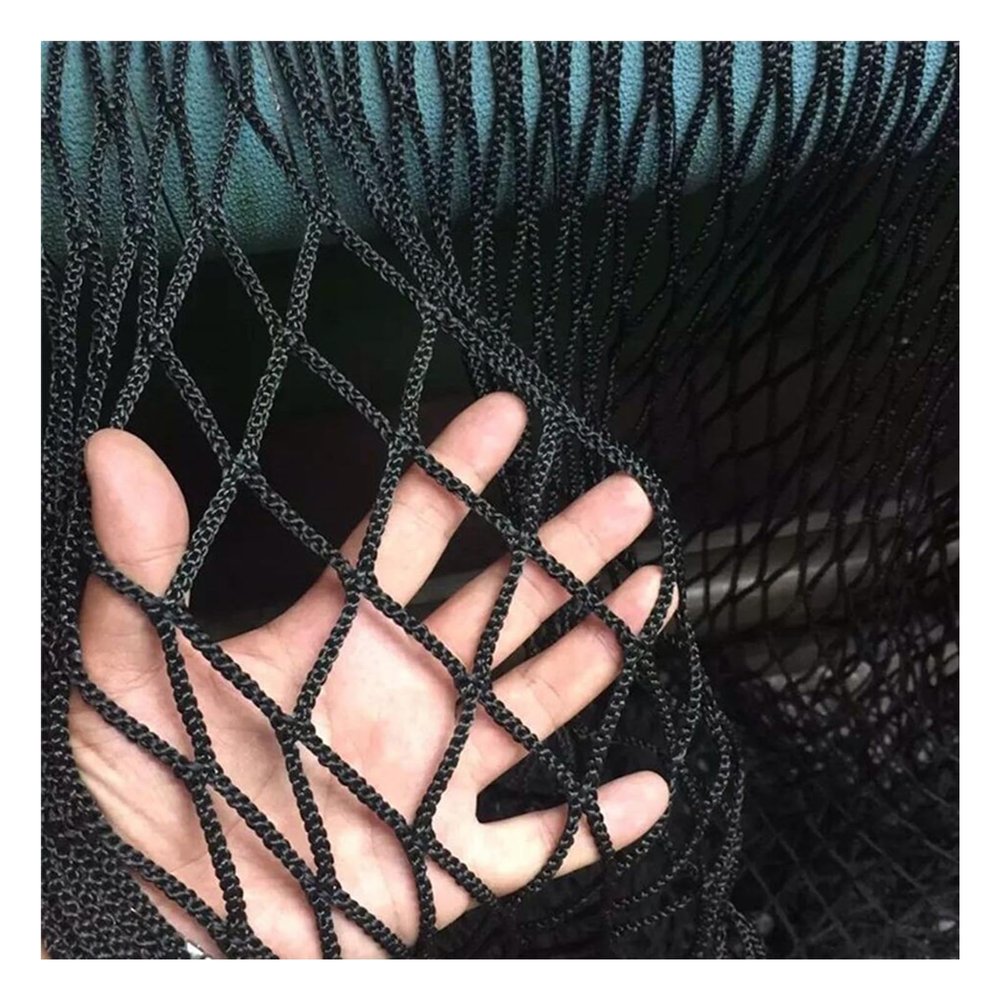 SCITOY Loft Net, Rope Netting, Knotless Woven Safety Net, 5cm/4mm, Rope Netting, Stair Protection Net Football Net, Safety Netting (1.5x1m/5x3ft)