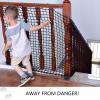 SCITOY Loft Net, Rope Netting, Knotless Woven Safety Net, 5cm/4mm, Rope Netting, Stair Protection Net Football Net, Safety Netting (1.5x1m/5x3ft) view 3