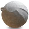 AOLIAZMAX Exercise Ball Cover for Pilates Ball, Yoga Ball, Birthing Ball, Sitting Ball Chair, Office Ball Chair[Ball not Included](Gray,65CM) view 1