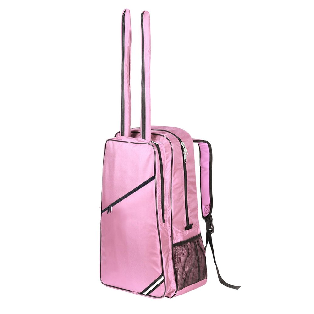 DJJYCTNM Fencing Sword Bag Handbag - 1680D Oxford Cloth - Waterproof and Durable - Extricable Cover with Zipper Fencing Equipment Bag(Pink)