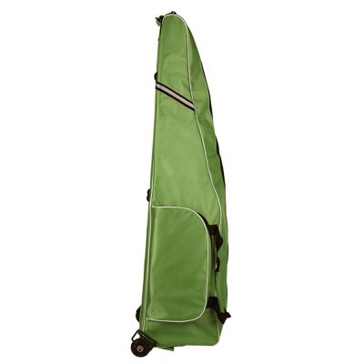 DJJYCTNM Fencing Bag with Wheels - Draw-bar Rolling Fencing Bag - Fencing Bag with Integrated Plate and Wheels for Epee Saber and Foil(Green)