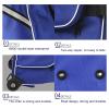 DJJYCTNM Fencing Bag with Wheels - Draw-bar Rolling Fencing Bag - Fencing Bag with Integrated Plate and Wheels for Epee Saber and Foil(Green) view 3