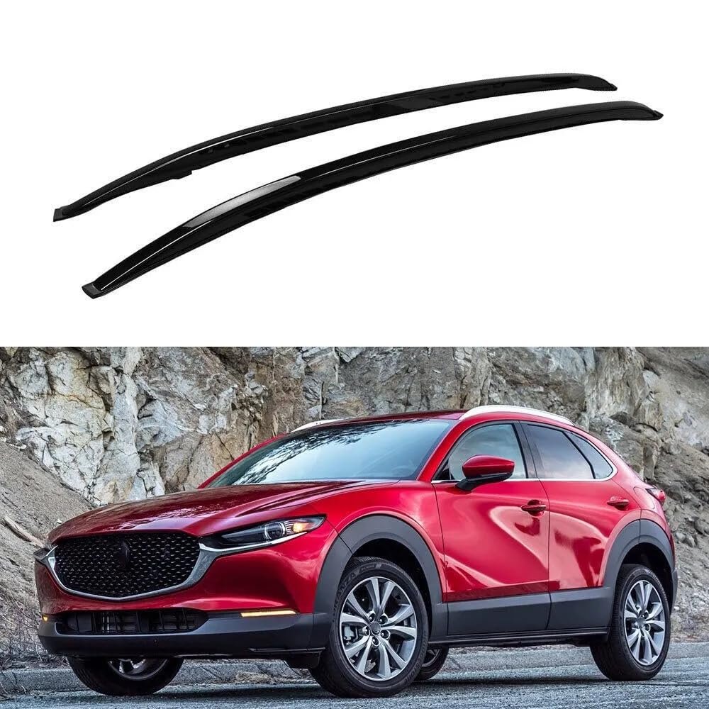 for 2020 2021 2022 2023 2024 Mazda CX-30 CX30 Roof Rails Roof Rack Side Rail Bars Aluminum