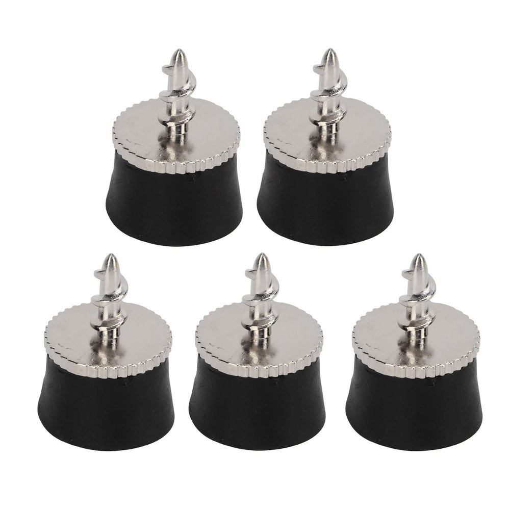 KJAOYU Ergonomic Golfs Sphere Suction Cup Grabber Set - 5 PCS Silicone and Zinc Alloy Pickers, Perfect for Easy Sphere Retrieval Without Bending - Great Golfs Accessories for All Ages
