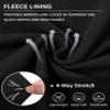 Pioneer Camp Women's Quarter Zip Pullover Long Sleeve Thermal Fleece Lining Lightweight Athletic Tops for Running Golf Black view 4
