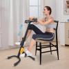 AKaSping Foldable Pedal Exerciser for Total Body Workout, Black, Pedal-powered (non-electric), Stationary Bike, 264.55 lbs Max Weight, 28.5 Inches Min Height