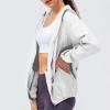 Womens Sunscreen Shirt Top UV Protection Breathable Long Sleeve Hoodie Lightweight Quick Dry SPF Hiking Fishing Shirt view 3