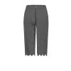 Linen Shorts for Women Plus Size Summer Trendy 2024 Shorts for Women Summer Cotton Linen Long Shorts below The Knee High Waisted Loose Shrink Wide Leg Shorts Pants Dark Gray view 3