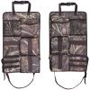2 Pack Seat Back Gun Rack for Truck, Camo Gun Holder for Car with Molle Panel, Gun Sling Bag Front Seat Gun Organizer Truck Gun Rack for Hunting Gear, Gun Storage for Hunting Rifles SUV view 2