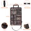 2 Pack Seat Back Gun Rack for Truck, Camo Gun Holder for Car with Molle Panel, Gun Sling Bag Front Seat Gun Organizer Truck Gun Rack for Hunting Gear, Gun Storage for Hunting Rifles SUV view 3