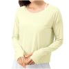 Sunscreen Long Sleeve Tops for Women UV Protection Breathable Shirts Lightweight Quick Dry SPF Hiking Fishing Shirts view 1