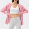 Womens Sunscreen Shirt Top UV Protection Breathable Long Sleeve Hoodie Lightweight Quick Dry SPF Hiking Fishing Shirt view 2