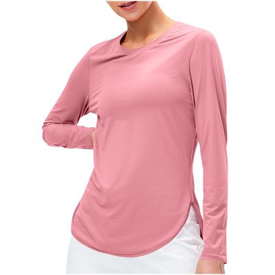 Sunscreen Long Sleeve Tops for Women UV Protection Breathable Shirts Lightweight Quick Dry SPF Hiking Fishing Shirts
