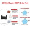 BUCKLOS MTB Hydraulic Disc Brakes Red Mountain Bike Left Front 800mm Hydraulic Brake and PM Front Rear 203mm Disc Brake Caliper Mount Adapter Gear Parts Accessories view 4