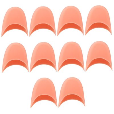NOLITOY 5pairs Ballet Pointe Shoes Toe Pads Toe Cover Silicone Foot Protector Ankle Protector for Women