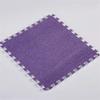12pcs Soft Plush Play Mat,EVA Foam Carpet Interlocking Exercise Tiles Floor Carpet and Rug Easy to Clean Soft Fuzzy Climbing Activity Mat 30 * 30 CM(Dark Purple) view 1