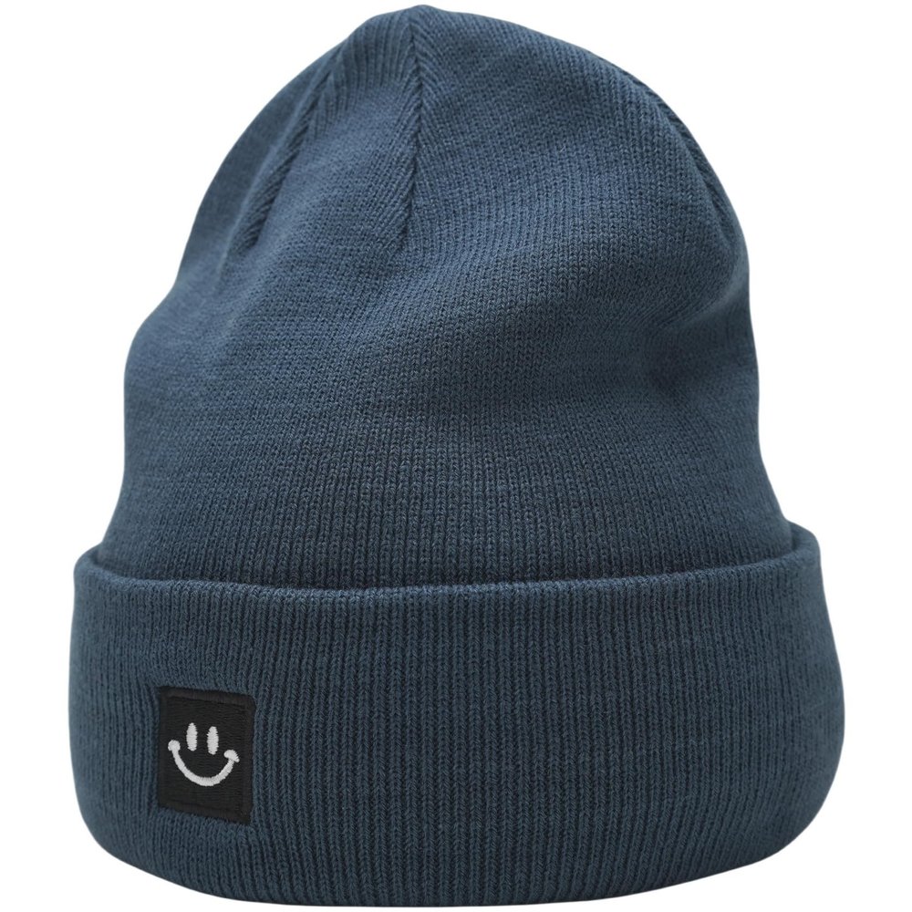55cube Knit Cuffed Beanie for Women & Men - Stay Warm and Stylish Dark Blue Green Beanie