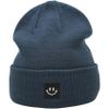 55cube Knit Cuffed Beanie for Women & Men - Stay Warm and Stylish Dark Blue Green Beanie view 3