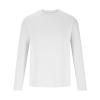 Sun Shirts for Men Hoodie UV Protection Breathable Long Sleeve Shirts Lightweight Quick Dry SPF Hiking Fishing Shirts White view 3