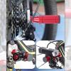 CZMYCBG Rear Derailleur Protector, Bike Rear Derailleur Guard Rack Protector Protective Gear Lightweight Bicycle Rear Derailleur Protection Multifunctional Cycling Accessories(Blue) view 4