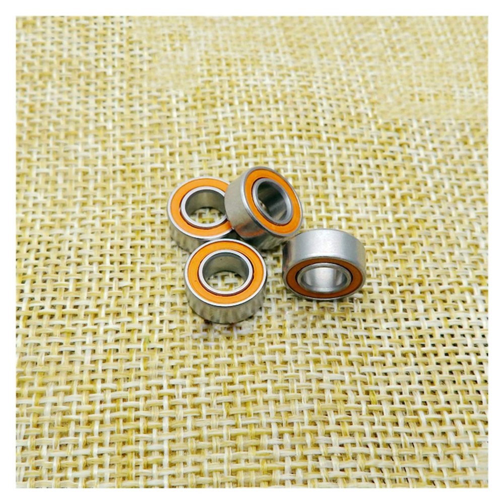 4PCS 440 Stainless Steel Hybrid Ceramic Ball Bearings S623 2RS 3x10x4mm for Fishing Gear Bearing Reel Bearing Accessories