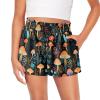 Pointodoor Mushroom Girls Dance Short Gymnastics Athletic Shorts 3-16Y Girls High Waist Yoga Shorts Kids Bottoms Teen Girls Shorts view 1