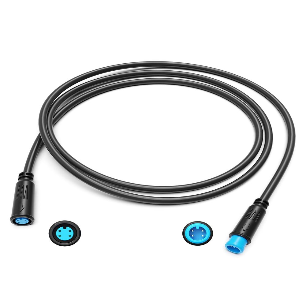 AMYET Electric Bicycle Extension Cable, 2/3/4/5Pin Male Female Waterproof Electric Bike Extension Cable for Electric Bicycle Light/Throttle/Ebrake/Display