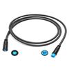 AMYET Electric Bicycle Extension Cable, 2/3/4/5Pin Male Female Waterproof Electric Bike Extension Cable for Electric Bicycle Light/Throttle/Ebrake/Display view 1