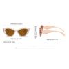 COTIA Fashion Cat Eye Luxury Pearl Sunglasses for Womens Sexy Cateye Irregular Handmade Cute Bling Pearl Sun Glasses W35 (black) view 4