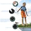 Trampoline Patch Repair Kit 4x4in Trampoline Patch for Holes or Tears Replacement Professional Trampoline Repair Kit Trampoline Accessories, Set 2(19Pcs) Tent Repair Kit Trampoline Repair Kit Trampol view 4