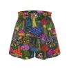 SCRAWLGOD Magic Mushrooms Shorts for Girls 4T Kids Flowy Shorts for Toddler Kids Casual Athletic Running Shorts with Pockets Pleated Butterfly Shorts High Waist Biker Shorts Training Sports view 4