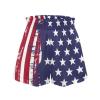 Pointodoor American Flag Shorts Girls Running Shorts Size 5-6 Girl's Athletic Ruffle Shorts Independence Day Casual High Waisted Yoga Dance Shorts Comfy Gymnastics Shorts view 4