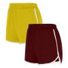 HGps8w Womens Yoga Shorts Pack of 2, Comfy Elastic Waist Athletic Dolphin Shorts for Running Cycling Workout Gym Activewear view 1