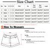 HGps8w Womens Yoga Shorts Pack of 2, Comfy Elastic Waist Athletic Dolphin Shorts for Running Cycling Workout Gym Activewear view 3