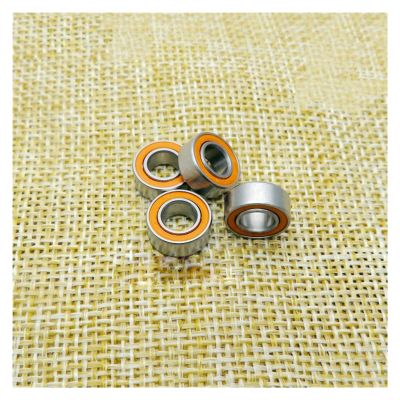 4pcs SMR105 2RS Hybrid Ceramic Ball Bearing 440 Stainless Steel 5x10x4mm Fishing Gear Bearing Reel Bearing Accessories