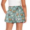 Pointodoor Horse Girls Summer Shorts Casual Kids Wide Leg Comfy High Waisted Pull On Shorts Flower Lightweight Running Shorts for Teen Girls Kids Sports Active Shorts with Pockets view 2